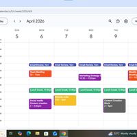 Calendar management
