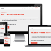 Website for a frontend development shool