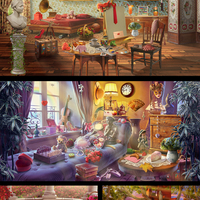 HOPA Video Game 2D Background