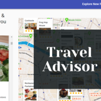 Travel Advisor with Google Maps