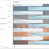 Main body messaging app