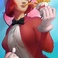 Jollibea Illustration by Joel