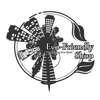 Eco-Friendly Shop Monochrome Logo