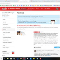 Responding to Yelp reviews