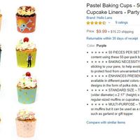 Baking Cups Bullets