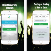 Share cabs with students from your college