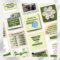 Insurance Company Brand Board