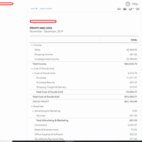 Profit and Loss