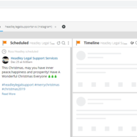 Scheduling Posting Through Hootsuite
