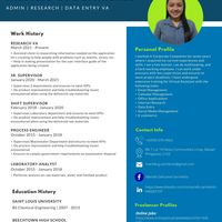 Canva Resume