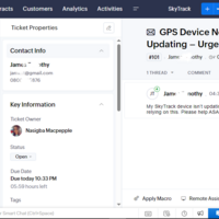 A customer reached out on Zohodesk