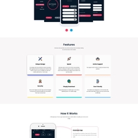 Blockbits Lading Page UI/UX
