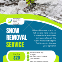 An advertisement I made promoting services.