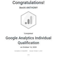 Google Analytics Individual Qualfication