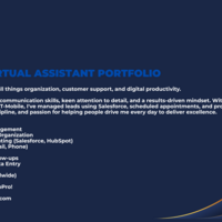 VirtuoPro Virtual Assistant Portfolio