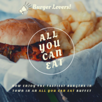 Basic Ad for an "All you can Eat" campaign