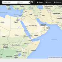 Staff tracking system