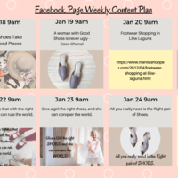 FB Pages Content creation