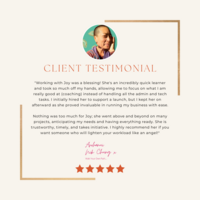Client Testimonial