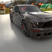 My 3d Blender Realistic scene 