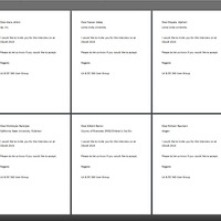 Mail merge labels