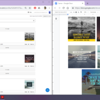 Buffer and Canva