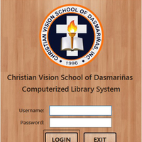 GUI - Christian Vision School Computerized Library System