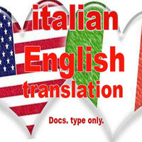 Italian to English translation