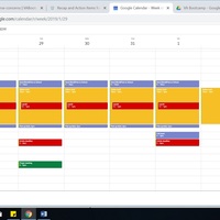 Calendar management portfolio