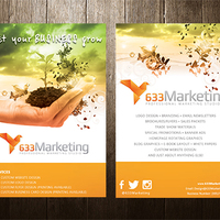 Leaflet Design project for 633 Marketing