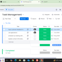 TASK MANAGMENT USING MONDAY.COM