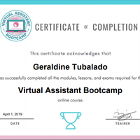 Certificate of Completion