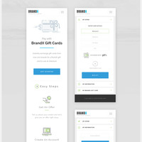 Brand X Mobile Interface