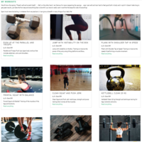 HEALTH & FITNESS WEBSITE