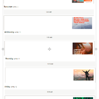 Automatic posting at Buffer for 5 days