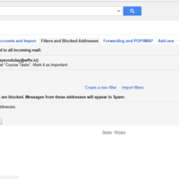 FILTERING EMAIL