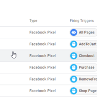 Facebook Coversion in Google Tag Manager