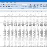 Projected Cash Flow Template