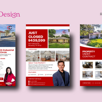 Graphic Design - Real Estate Flyers