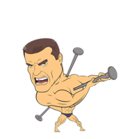 Cartoony Characters for the band Hollywoodoo