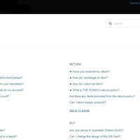 FAQ page