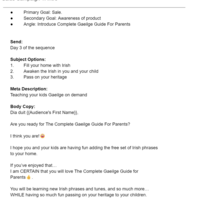 Language guide sales email