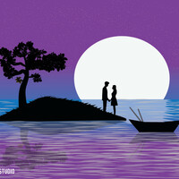 Night time Illustration 