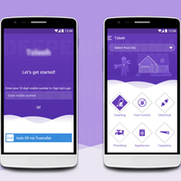 Android app UI