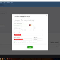 Process AR payment QBO
