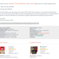 Convert HTML to WordPress Theme