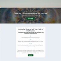 LANDING PAGE ON KAJABI FOR WELLNESS COACH