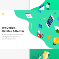 Web Design Agency Landing Page