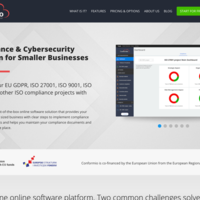 Conformio. Compliance tool website