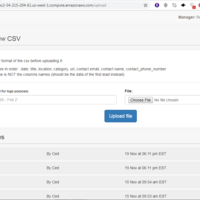 Uploading CSV files Craigslist to Salesforce